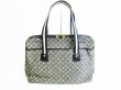 Photo2: LOUIS VUITTON Monogram Mini Black Canvas Tote Bag Purse Cabas Mary Kate #7527