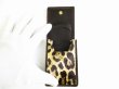 Photo8: DOLCE&GABBANA Animal Print Multicolor Velour Cigarette Case #7584