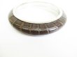 Photo4: BOTTEGA BENETA Leather and Silver 925 Bracelet Bangle #7591