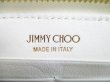 Photo10: Jimmy Choo Metal Stars White Leather Round Zip Wallet Purse #7615