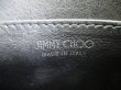 Photo10: Jimmy Choo Metal Stars Black Leather Round Zip Coin Purse #7620