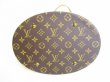 Photo5: LOUIS VUITTON Monogram Brown Leather Tote Bag Bucket GM w/Pouch #7624