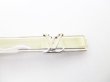 Photo10: LOUIS VUITTON Silver Steel LV Motif Necktie Pin #7644