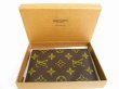 Photo12: LOUIS VUITTON Monogram Brown Leather Passport Holder ID Holders #7657