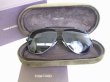 Photo1: TOM FORD Pilot Black Teardrop Lens Sunglasses Eye Wear #7668