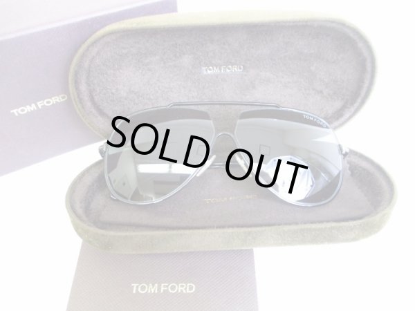 Photo1: TOM FORD Pilot Black Teardrop Lens Sunglasses Eye Wear #7668