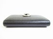 Photo6: BVLGARI Logo Clip Black Leather Business Card Case #7671