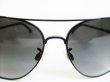 Photo4: CHANEL Black Teardrop Lens Black Frame Sunglasses Eye Wear #7684