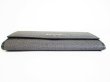 Photo5: BVLGARI Weekend Gray PVC Canvas Leather Bifold Long Wallet Purse #7688