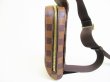 Photo3: LOUIS VUITTON Damier Brown Leather Waist Packs Belt Bag Geronimos #7689