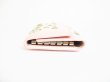 Photo6: Jimmy Choo Silver Metal Stars Pink Leather 6 Pics Key Case #7714