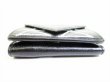 Photo5: BALENCIAGA Graffiti Black Leather Trifold Mini Wallet Purse #7741