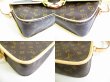 Photo6: LOUIS VUITTON Monogram Brown Leather Crossbody Bag Purse Sologne #7749