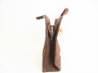 Photo3: HERMES Brown Canvas Her Line Hand Bag Tot Bag MM Purse #7764