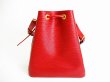 Photo2: LOUIS VUITTON Epi Red Leather Shoulder Bag Purse Petit Noe #7765