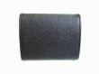 Photo2: BVLGARI BVLGARI Black Leather Coin Purse #7776