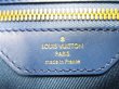 Photo10: LOUIS VUITTON Blue Monogram Denim Chalk Backpack Purse #7781