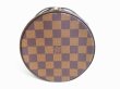 Photo4: LOUIS VUITTON Damier Brown Leather Hand Bag Purse Papillon 30 w/Pouch #7783