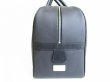 Photo3: BVLGARI Black PVC Leather Boston Bag Duffle Bag Gym Bag Travel Bag #7797