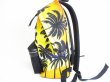 Photo4: Saint Laurent Paris YSL Palm Trees Canvas Black Leather Backpack Day pack #7809