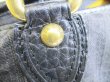 Photo12: LOUIS VUITTON Monogram Black Denim Hand Bag w/Strap Neo Cabby GM #7881