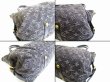 Photo6: LOUIS VUITTON Monogram Black Denim Hand Bag w/Strap Neo Cabby GM #7881