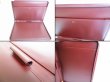 Photo8: Cartier Bordeaux Leather Must de Cartier A4 Document Case Clutch Bag #7887