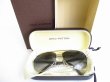 Photo12: LOUIS VUITTON Metal Gray Sunglasses Eye Wear Pilot Attitude #7895