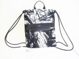 Photo: Jimmy Choo White and Black Nylon Back Pack Day Pack Purse #7917