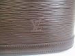 Photo12: LOUIS VUITTON Epi Mocha Leather Tote Bag Shoppers Bag Purse Lussac #7940