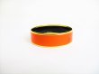 Photo2: HERMES Orange Enamel Bangle Bracelet Emaiyu GM #7953