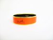 Photo4: HERMES Orange Enamel Bangle Bracelet Emaiyu GM #7953