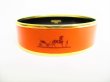 Photo7: HERMES Orange Enamel Bangle Bracelet Emaiyu GM #7953