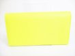 Photo2: BVLGARI Yellow Leather Logo Clip Bifold Long Wallet #7971