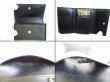 Photo8: BVLGARI Weekend Gray PVC Black Leather 6 Pics Key Cases #7991