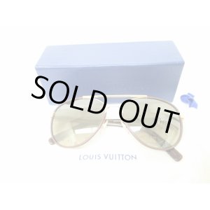 Photo: LOUIS VUITTON Damier Eye Wear Attraction Pilot Sunglasses #8012