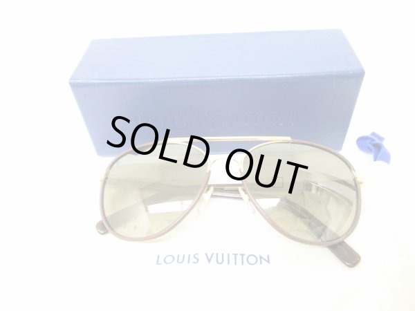 Photo1: LOUIS VUITTON Damier Eye Wear Attraction Pilot Sunglasses #8012