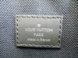 Photo10: LOUIS VUITTON Utah Navy Blue Leather Business Bag Briefcase w/Strap Canyon #8025