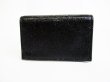 Photo2: JIMMY CHOO Leather Credit Card Holder Business Card Holder #8046