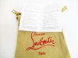 Photo12: Christian Louboutin Panettone Black Leather Round Zip Coin Purse #8048