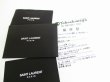 Photo11: Yves Saint Laurent YSL Black Leather Card Holder #8063