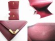 Photo8: Cartier Must de Cartier Bordeaux Leather Coin Purse #8064