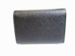 Photo2: BVLGARI Black Grain Calf Leather Business Card Case Card Holder #8080