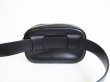 Photo2: Salvatore Ferragamo Gancini Black Leather Waist Pack Body Bag #8102