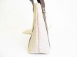 Photo3: BVLGARI Beige Canvas Brown Leather Logo Mania Tote Bag w/Pouch #8103