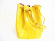 Photo4: LOUIS VUITTON Epi Yellow Leather Shoulder Bag Purse Petit Noe #8120