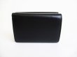 Photo2: BALENCIAGA Everyday Black Leather Trifold Mini Wallet Purse #8150