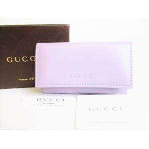 Photo: GUCCI Lilac Leather 6 Pics Key Cases #8187