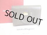 Photo: Salvatore Ferragamo Gancini Gray Pink Leather Bifold Wallet #8204