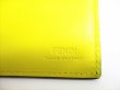 Photo10: FENDI Yellow Multicolor Leather Bifold Bill Wallet #8209